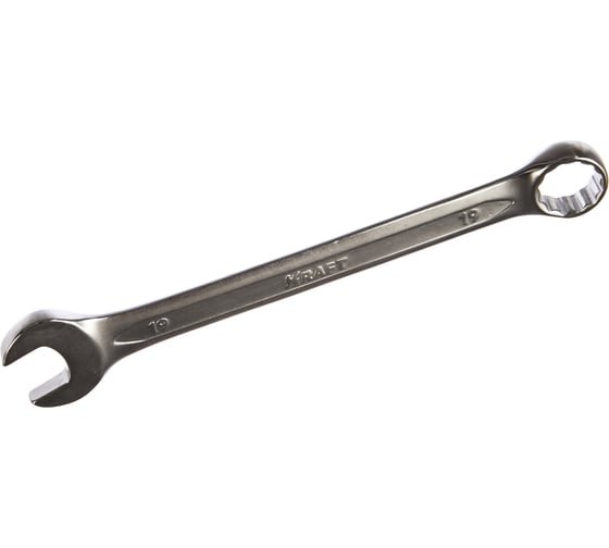Изображение товара Комбинированный ключ, холодная штамповка 19 мм Cr-V KRAFT KT 700513