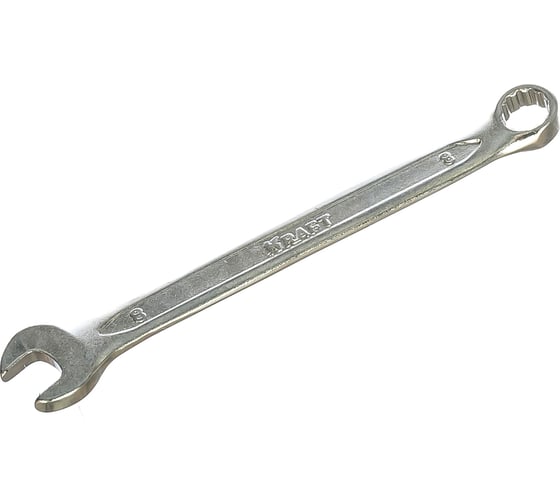 Изображение товара Комбинированный ключ, холодная штамповка 8 мм Cr-V KRAFT KT 700502