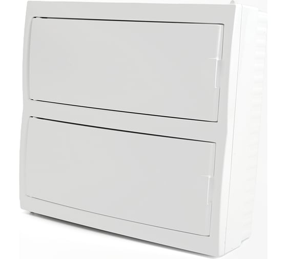 Изображение товара Настенный бокс STEKKER 24 модуля, белый, пластик, IP20, серия Standart (КНО-2 49646