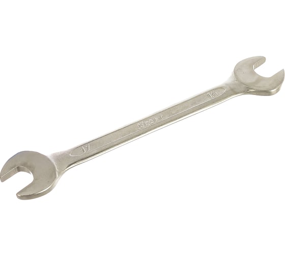 Изображение товара Рожковый ключ 16*17мм Cr-V холодная штамповка KRAFT KT 700530