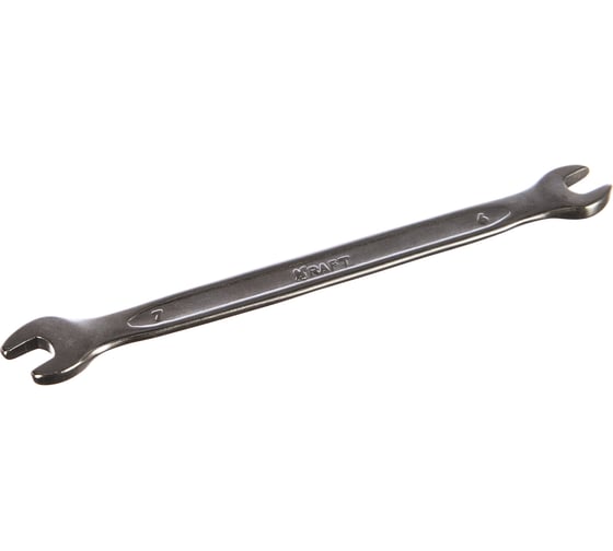 Изображение товара Рожковый ключ 6*7мм Cr-V холодная штамповка KRAFT KT 700522