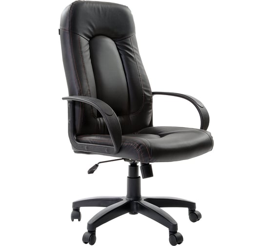 Изображение товара Компьютерное офисное кресло руководителя BRABIX Strike EX-525, с подлокотниками, эко кожа 531382