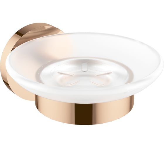 Изображение товара Стеклянная мыльница с латунным настенным держателем Wellsee Finishing Touch 182504000