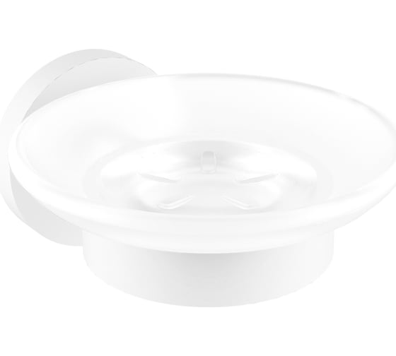 Изображение товара Стеклянная мыльница с латунным настенным держателем Wellsee Finishing Touch 182505000