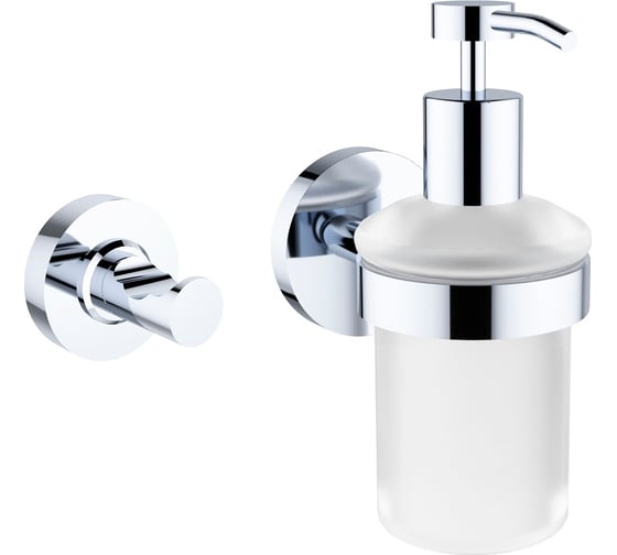 Изображение товара Набор аксессуаров для туалета 2 в 1 Finishing Touch Wellsee 182511001