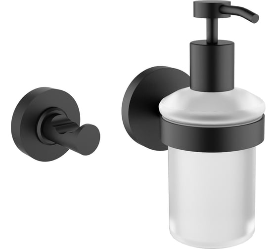 Изображение товара Набор аксессуаров для туалета 2 в 1 Wellsee Finishing Touch 182512001