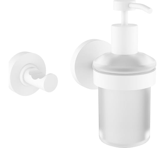 Изображение товара Набор аксессуаров для туалета 2 в 1 Wellsee Finishing Touch 182515001