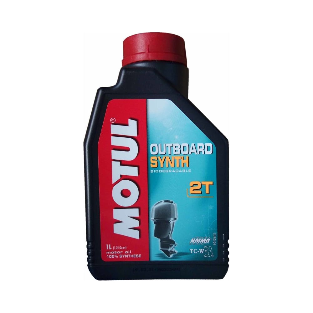 фото Масло для лодочных моторов outboard synth 2t 1 л motul 101722