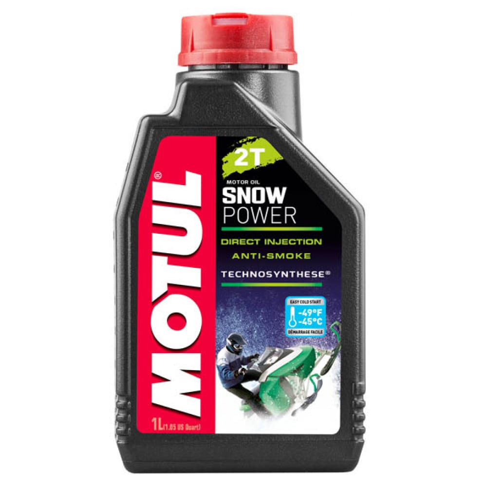 фото Масло для снегоходов snowpower 2t 1 л motul 105887