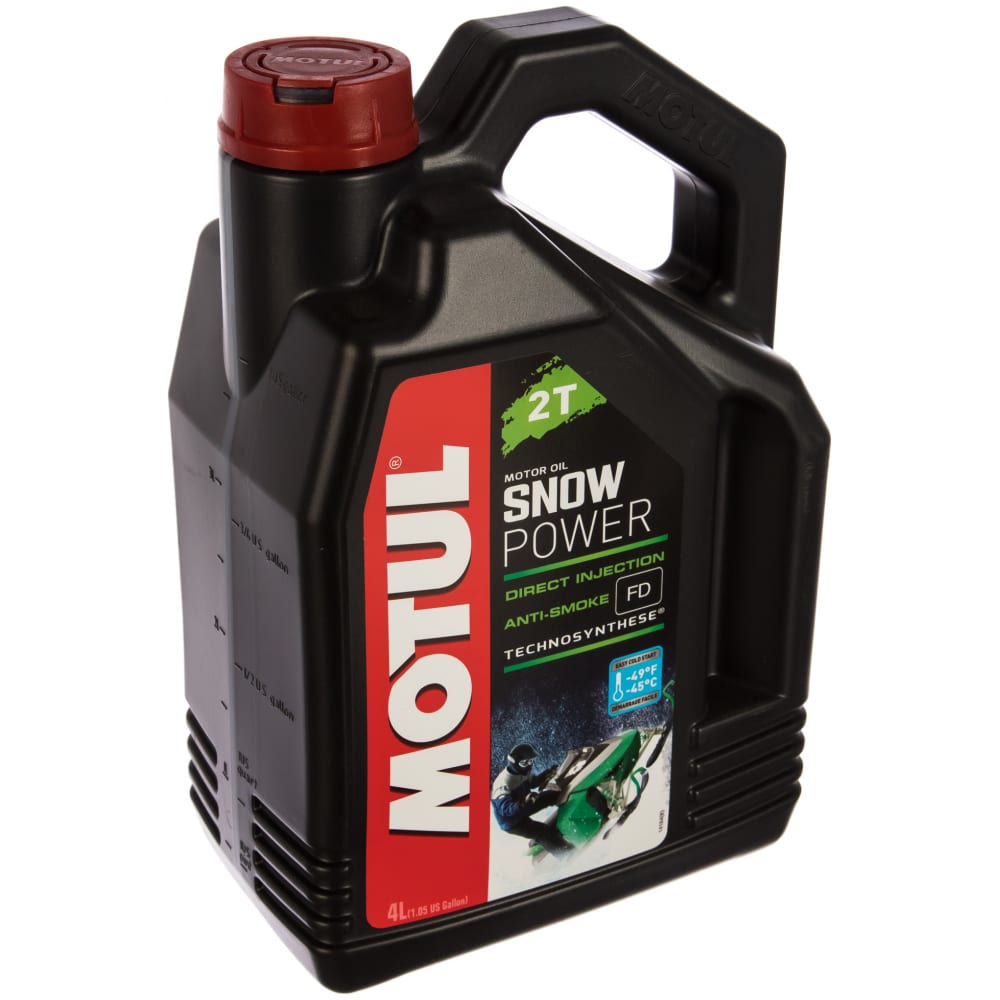 фото Масло для снегоходов snowpower 2t 4 л motul 105888