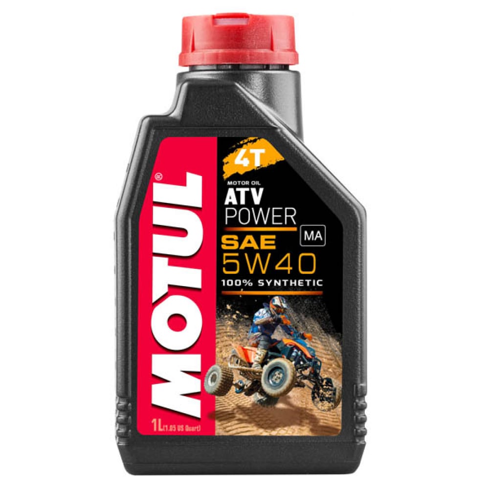 фото Масло для atv power 4t 5w40 1 л motul 105897