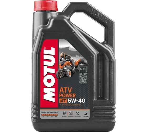 Изображение товара Масло для ATV POWER 4T 5W40 4 л MOTUL 105898