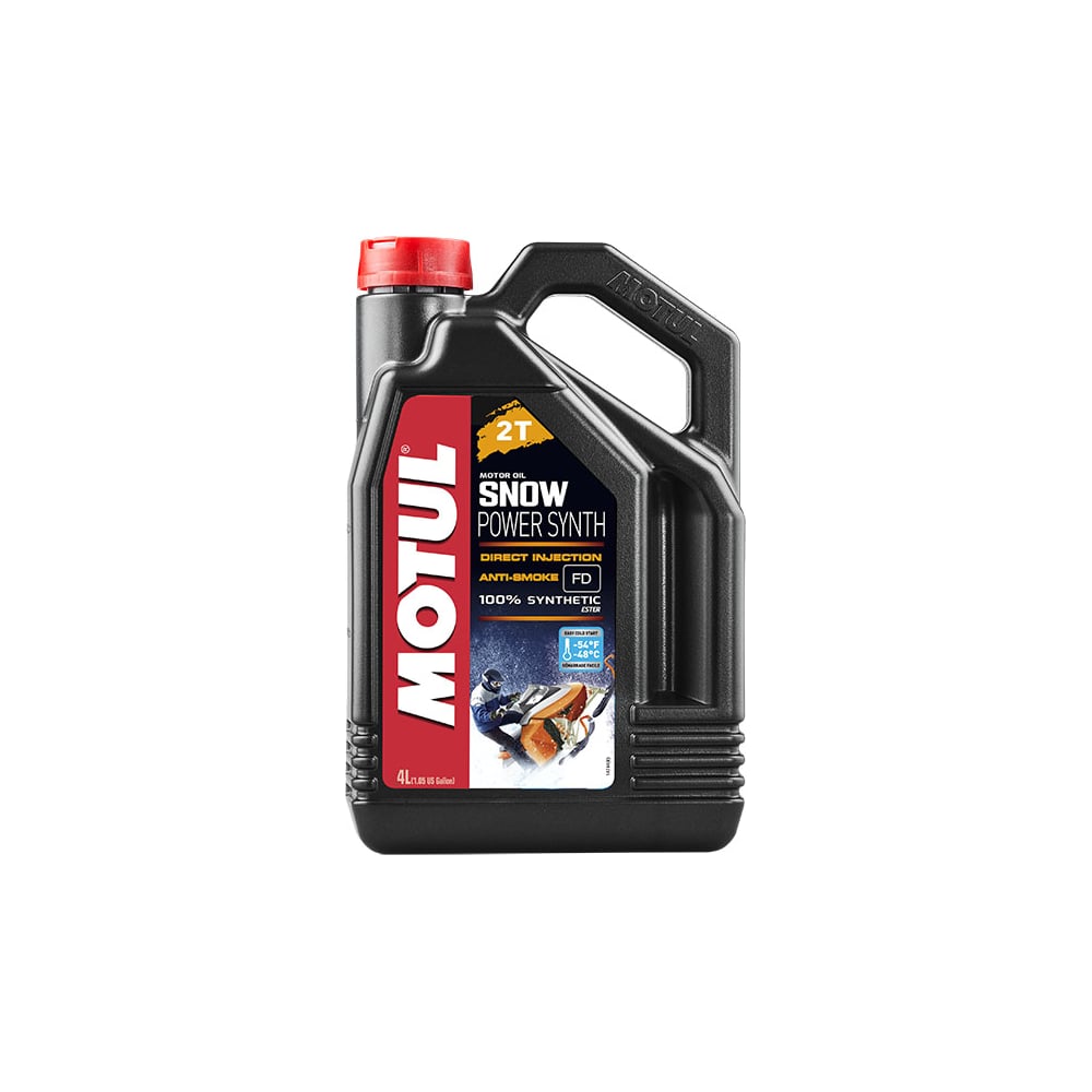 фото Масло для снегоходов snowpower synth 2t 4 л motul 108210