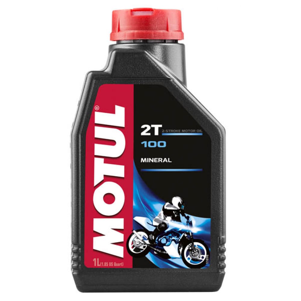 Моторное масло 100 2t 1 л motul 