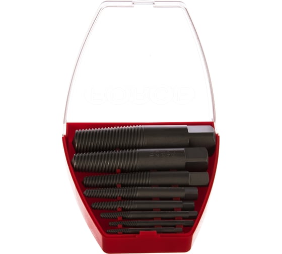 Изображение товара Набор экстракторов FORCE 8пр. с мелк. резьбой 63006B