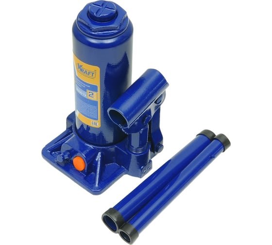 Изображение товара Бутылочный домкрат KRAFT 4 т, в кейсе, min 195мм-max 380мм KT 800014