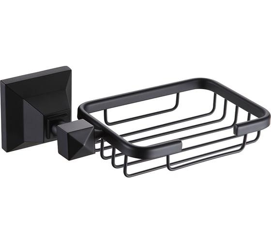 Изображение товара Мыльница решетка Azario ALTRE черный матовый 00081990