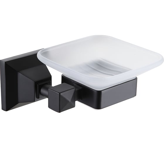 Изображение товара Мыльница стеклянная Azario ALTRE черный матовый 00081943