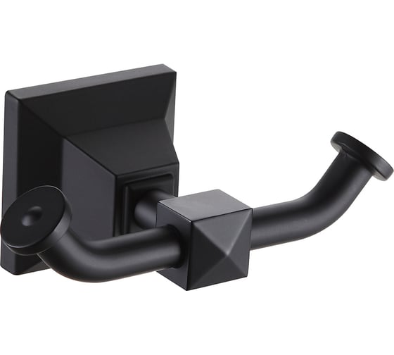 Изображение товара Крючок двойнойAzario ALTRE , черный матовый 00081934