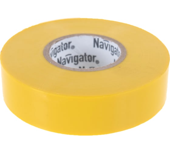 Изображение товара Изолента ПВХ Navigator 19х20м жел. NIT-A19-20/Y 71112