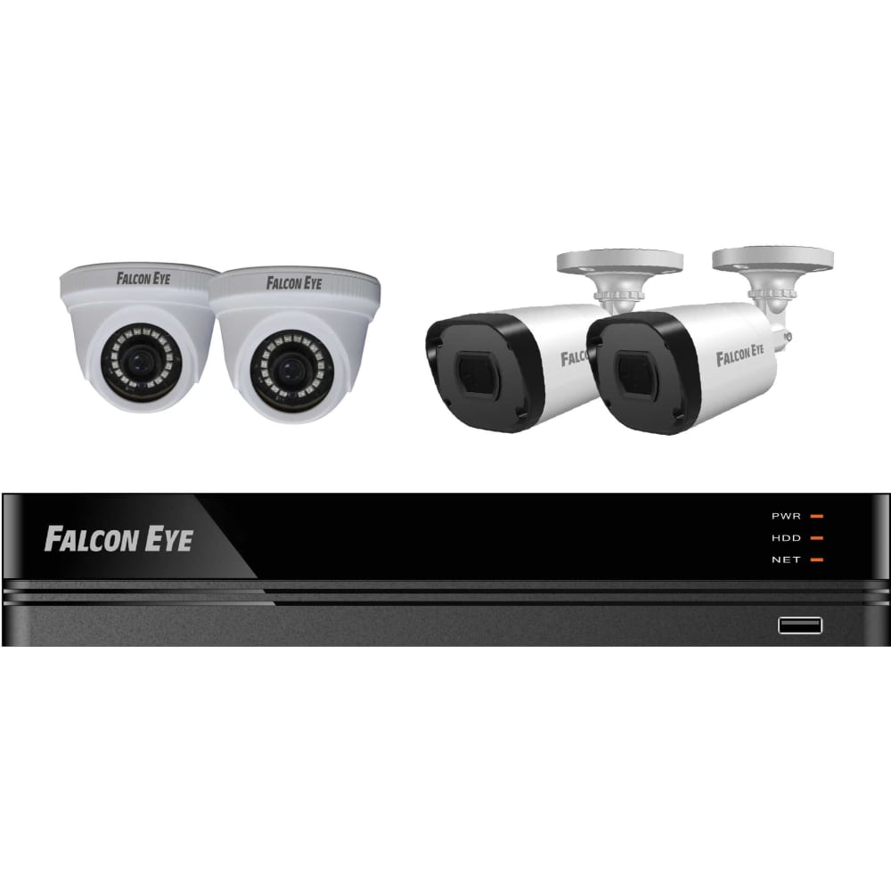 Комплект видеонаблюдения Falcon Eye кронштейн для камер видеонаблюдения dahua