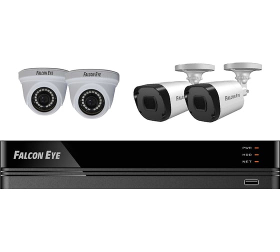 Изображение товара Комплект видеонаблюдения Falcon Eye FE-104MHD KIT Офис SMART 00-00109380