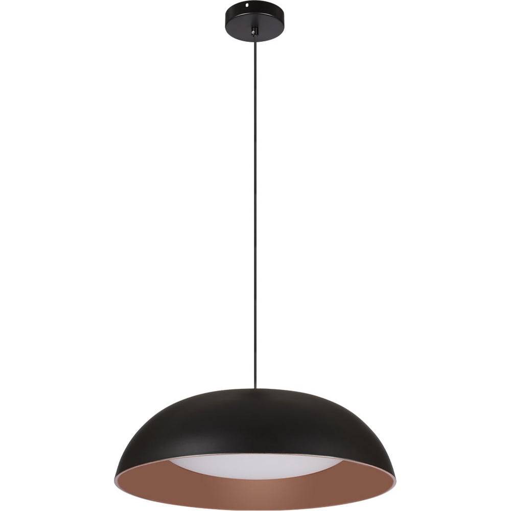 Изображение товара Подвесной светильник LOFT IT Cappello 10229P Black с встроенными LED, регулировкой высоты