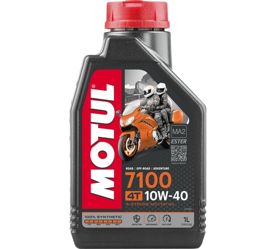 Изображение товара Моторное масло 7100 4T SAE 10W40 1 л MOTUL 104091