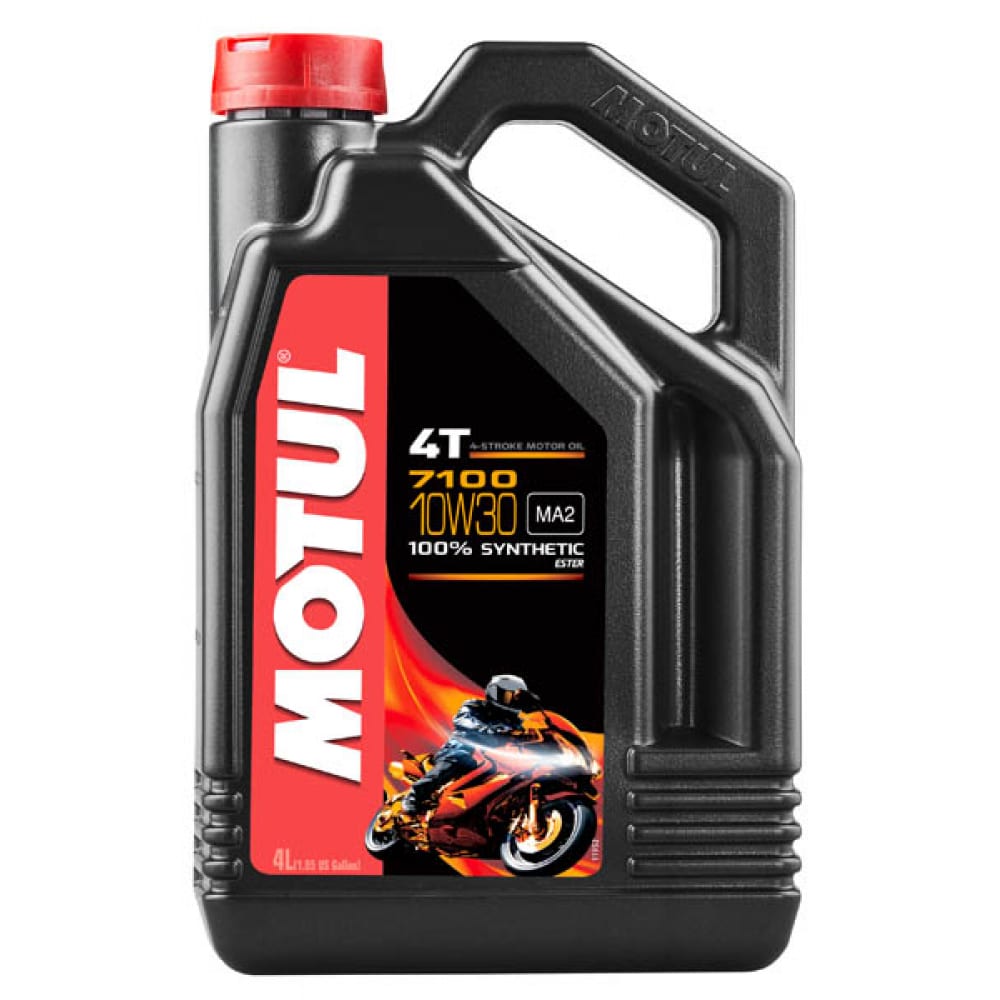 фото Моторное масло 7100 4t sae 10w30 4 л motul 104090