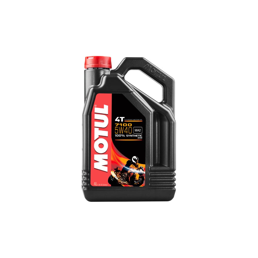 фото Моторное масло 7100 4t sae 5w40 4 л motul 104087