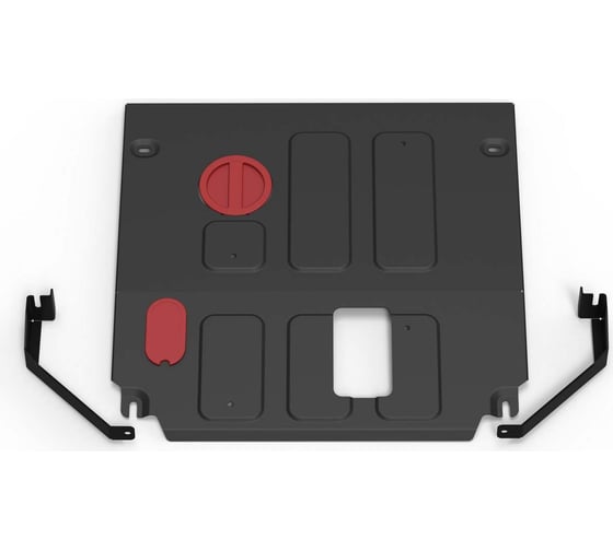 Изображение товара Защита картера АвтоБроня baic u5 plus cvt 2023-н.в., сталь 1.5мм, с крепежом, штампованная 111.03501.1