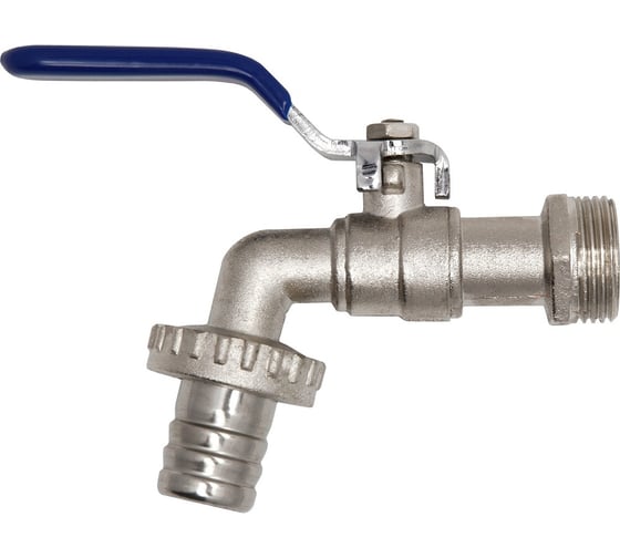 Изображение товара Кран шаровой водоразборный со штуцером MasterProf 3/4" ручка ДС.020048.ИМ