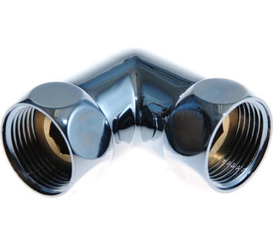 Изображение товара Угловое соединение для полотенцесушителя MasterProf 1" в/в хром ИС.050035