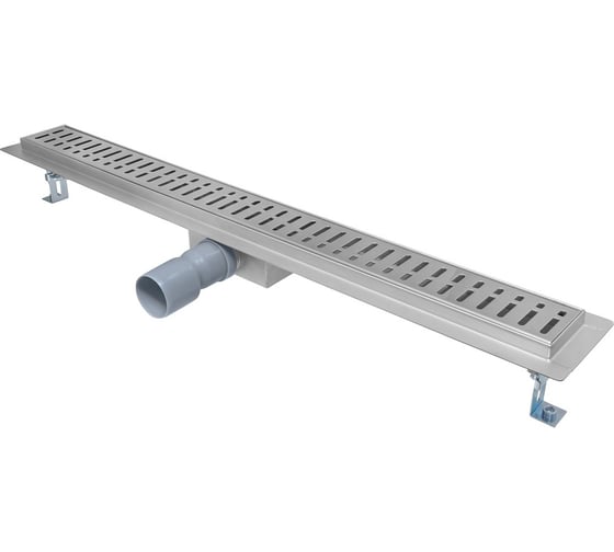 Изображение товара Трап линейный с металлической решеткой MPF D40/50, 750 мм ИС.110397
