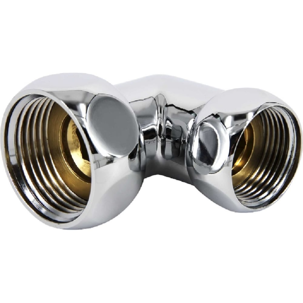 Изображение товара Угловое соединение для полотенцесушителя MasterProf 1" х 3/4" в/в хром ИС.050034