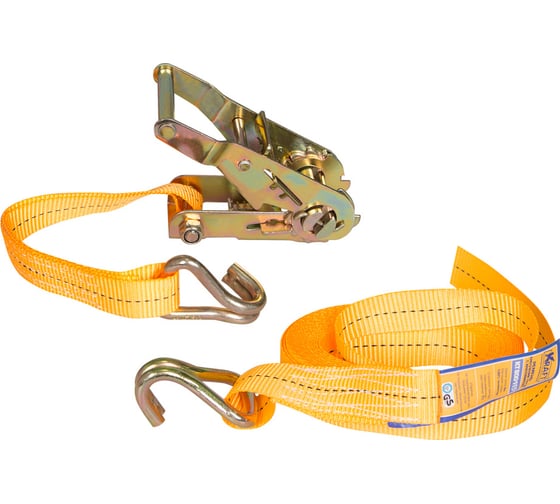 Изображение товара Ремень крепления груза с храповиком KRAFT 6 м, 2 т KT 800115