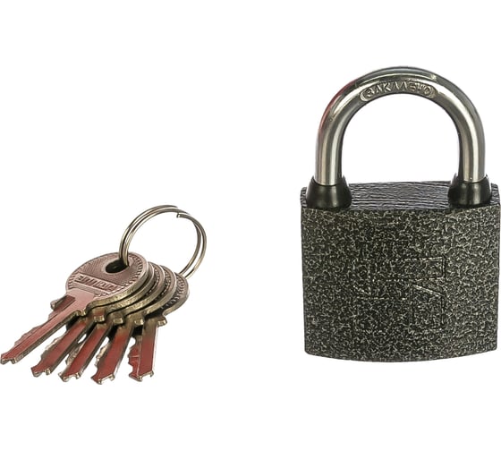 Изображение товара Навесной замок Аллюр HG-340C ВС1Ч-340 полимер 5 ключей 3372
