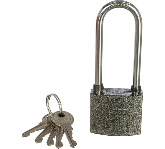 Изображение товара Навесной замок Аллюр HG-340C-L ВС1Ч-340Д полимер 5 ключей 3371
