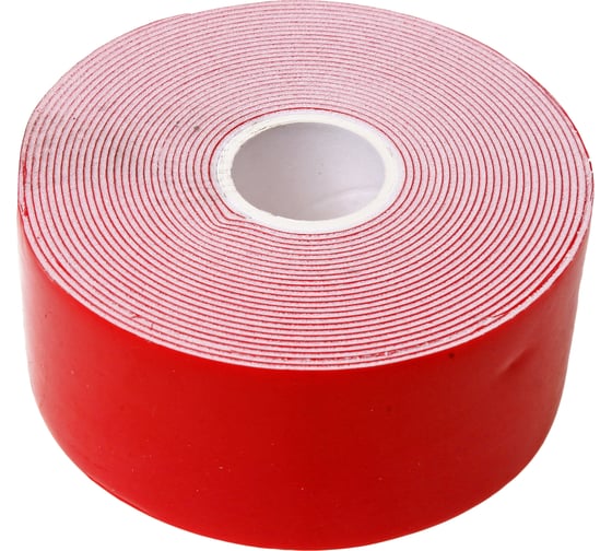 Изображение товара Двусторонняя клейкая лента ET-405 40мм х 5м профессиональная красная Megapower 692855