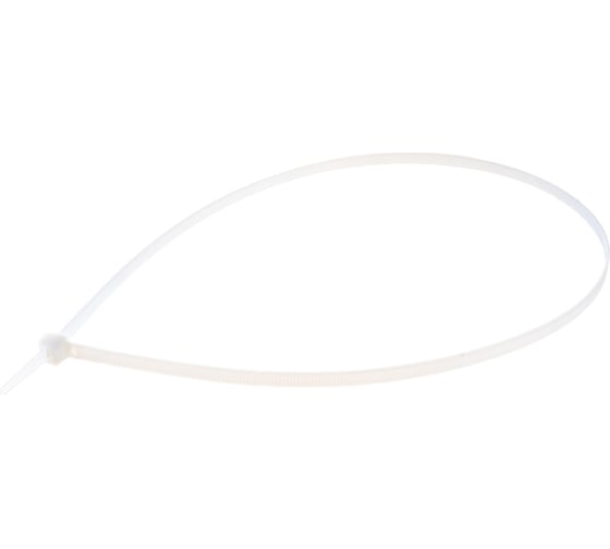 Изображение товара Пластиковый хомут белый 5.0x500мм универсальный 100шт Эврика ER-05500 956535