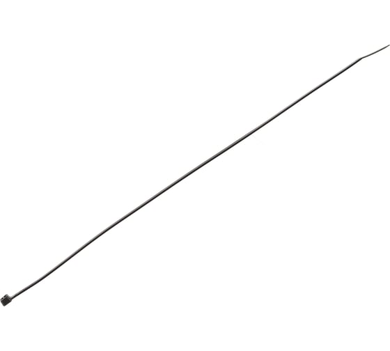 Изображение товара Пластиковый хомут черный 4.0x300мм универсальный (25 шт) Эврика ER-14302 956517