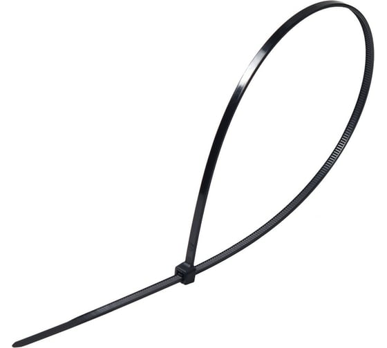 Изображение товара Пластиковый хомут черный 4.0x370мм универсальный 50шт Эврика ER-14371 996004