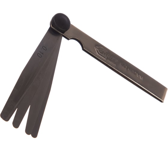 Изображение товара Набор щупов №1 /0.02 - 0.1мм/, 9 пластин, 100мм GRIFF D127006