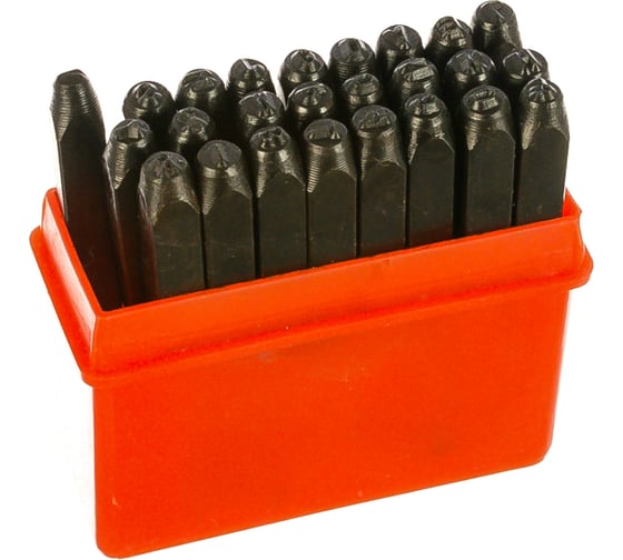 Изображение товара Буквенные клейма № 3 /латинский шрифт/ сталь GRIFF g111043