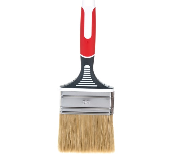 Изображение товара Флейцевая кисть 80мм, толщина 9мм ПБТ-кит., смешанная щетина, 3К ручка COLOR EXPERT 81508102