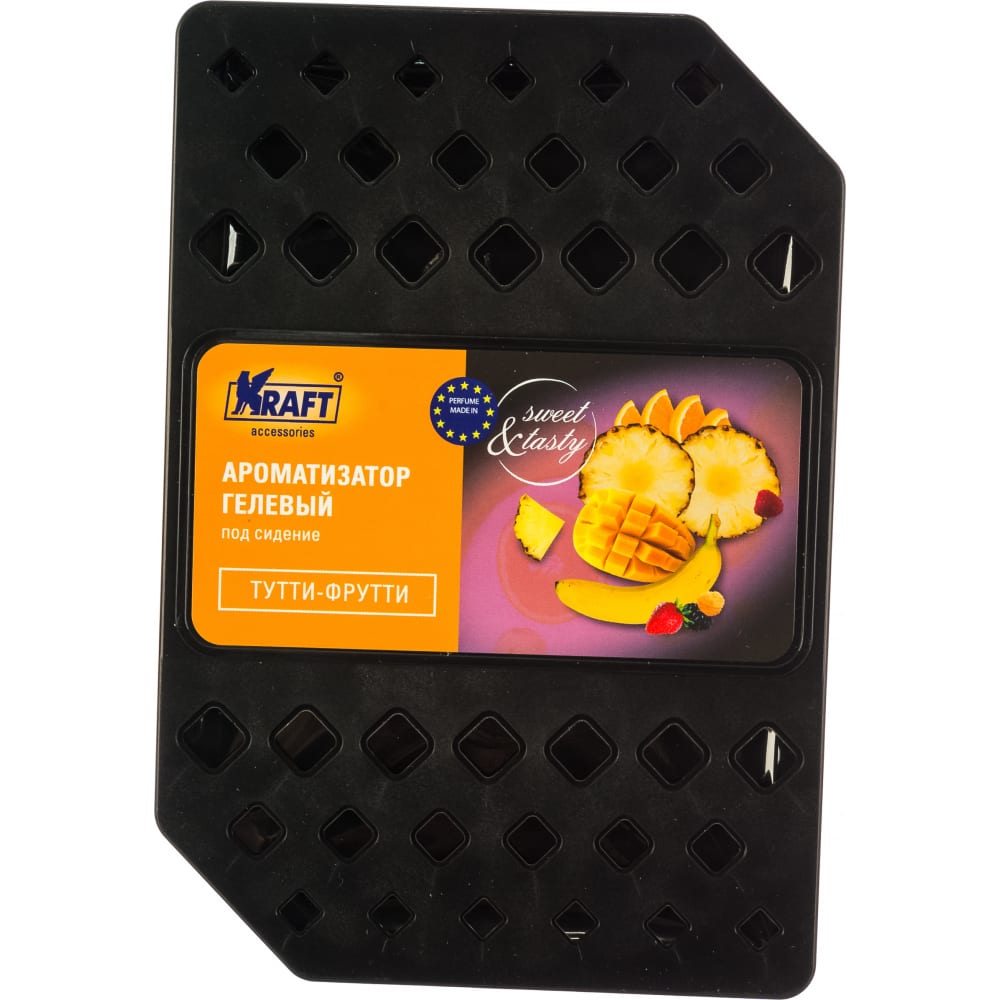 Гелевый ароматизатор под сиденье KRAFT ароматизатор под сиденье airline гелевый макси тундра французская ваниль afsi143