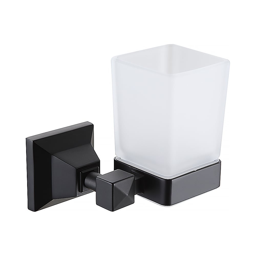 Изображение товара Стакан стеклянный Azario ALTRE черный матовый