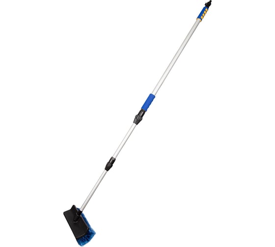 Изображение товара Щетка 25 см на шланг с телескопической ручкой 300см KRAFT KT 830047