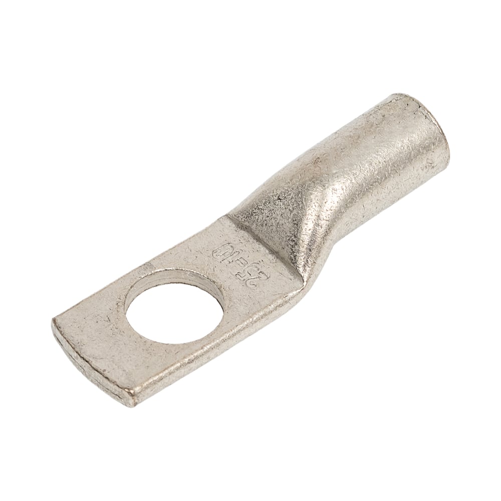 Изображение товара Трубчатый наконечник ТМЛ R-25-10 медный луженый, для кабеля 25 мм2, М10, 50 шт