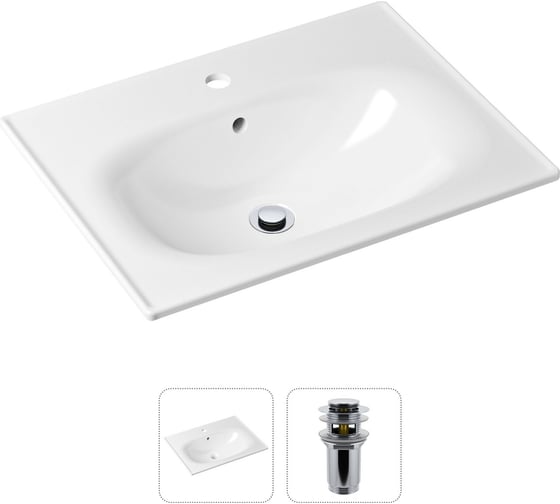 Изображение товара Врезная раковина для ванной, комплект 2 в 1 Lavinia Boho Bathroom Sink 21520868